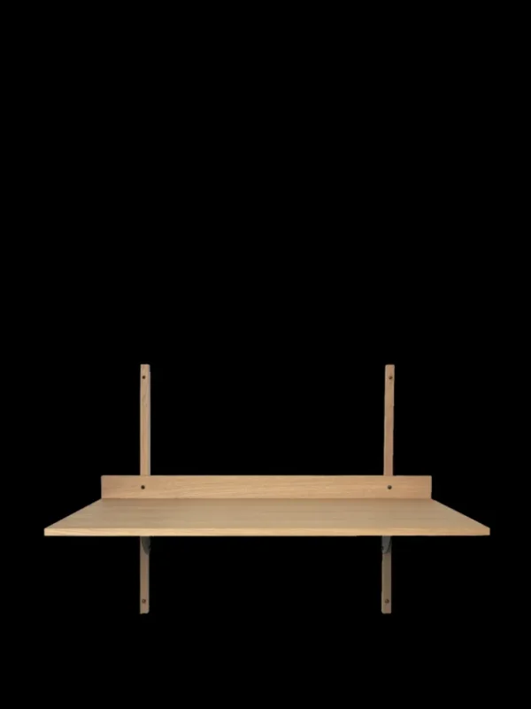 Tables<ferm LIVING Sector Desk - /Black Brass Natural Oak