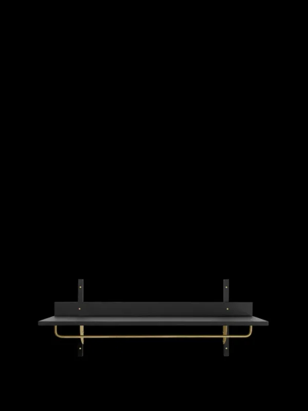 Storage And Shelves<ferm LIVING Sector Rack Shelf - Ash/Brass Black