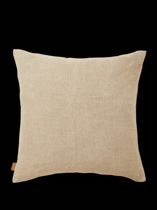 Cushions<ferm LIVING Senti Stripe Cushion - /Linen Dark Sand