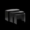 Tables<ferm LIVING Shard Cluster Tables - Set of 3 - Black