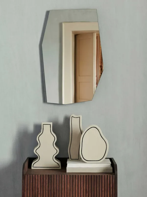 Mirrors<ferm LIVING Shard Mirror - Black