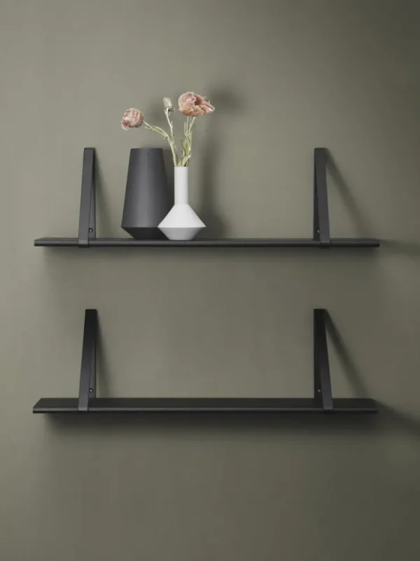 Storage And Shelves<ferm LIVING Shelf Hangers - (set of 2) Black