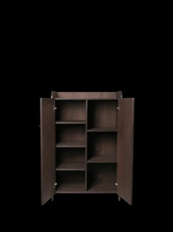 Storage And Shelves<ferm LIVING Sill Cupboard - Low - Dark Stained Oak