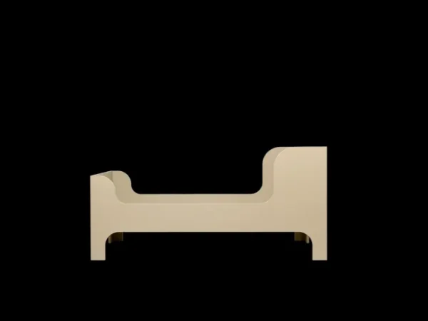 Furniture<ferm LIVING Sill Junior Bed - Cashmere