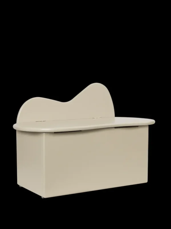 Furniture<ferm LIVING Slope Storage Bench - Cashmere