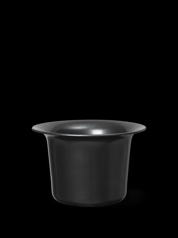 Plant Pots<ferm LIVING Spun Alu Basket - Low - ened Aluminum Black