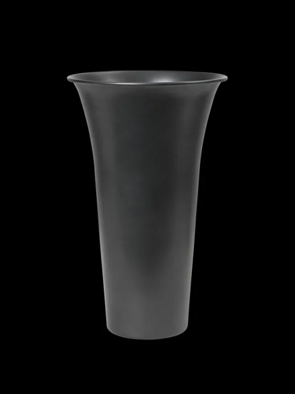 Vases<ferm LIVING Spun Alu Vase - ened Aluminium Black