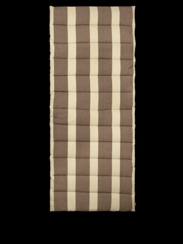 Outdoor Textiles<ferm LIVING Strand Quilted Mattress - /Parchment Carob Brown