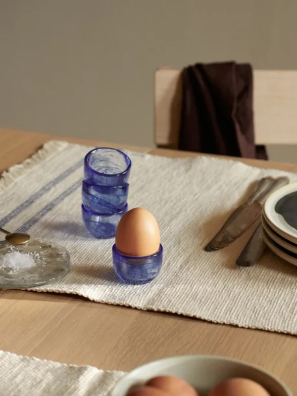 Kitchen Tools And Utensils | Plates And Bowls<ferm LIVING Tinta Egg Cups - Set of 4 - Blue