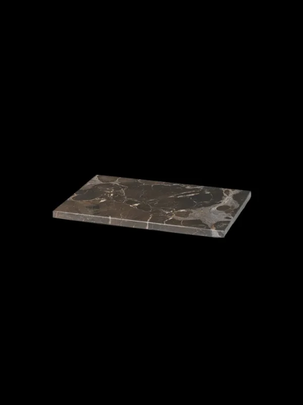 Plant Box<ferm LIVING Tray for Plant Box - Marble - Dark Brown