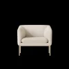 Lounge Chairs And Poufs<ferm LIVING Turn 1-Seater - Cashmere - Bouclé - - US Off-White