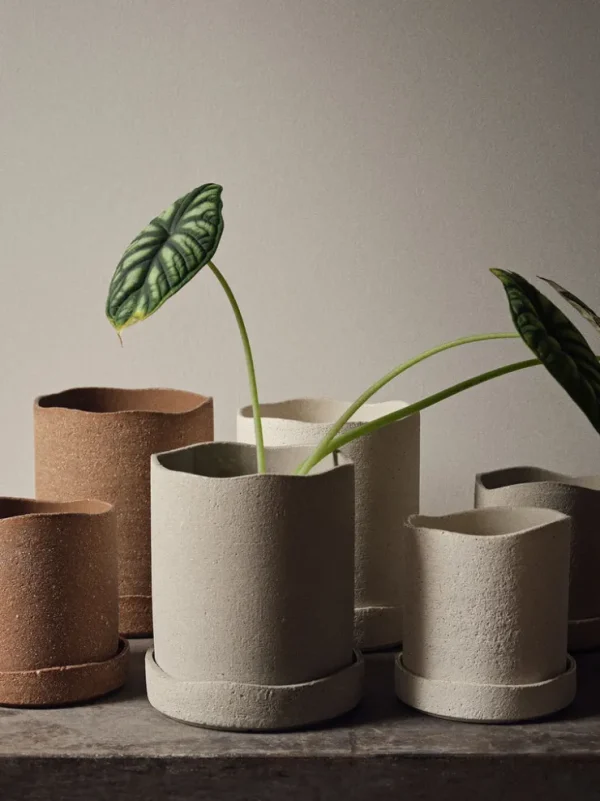 Plant Pots<ferm LIVING Uneru Pot - Ø16 - Grey