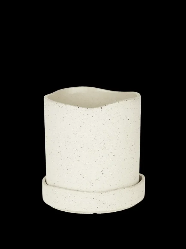 Plant Pots<ferm LIVING Uneru Pot - Ø13 - White