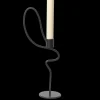 Candleholders<ferm LIVING Valse Candle Holder - Tall - Black