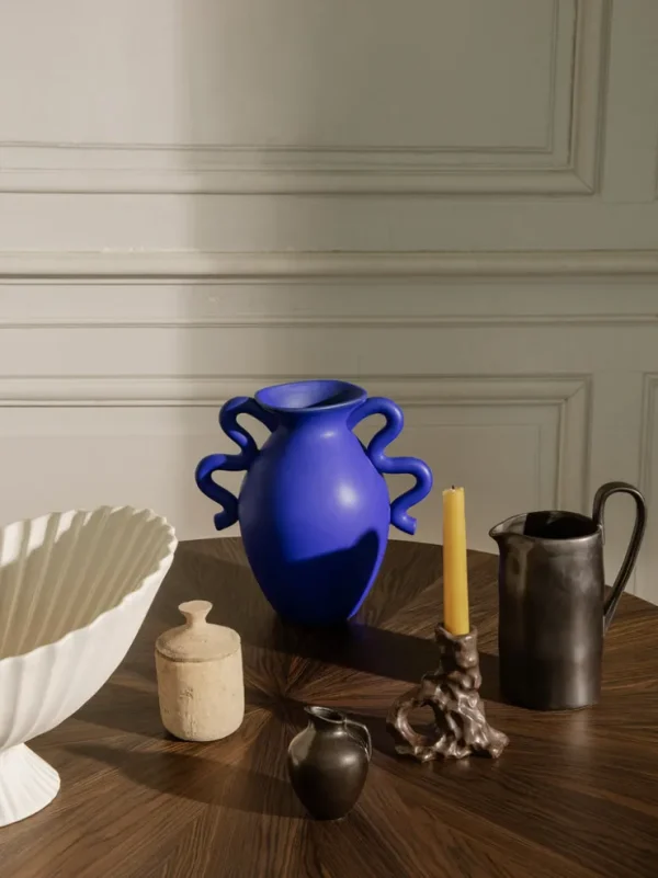 Vases<ferm LIVING Verso Table Vase - Bright Blue