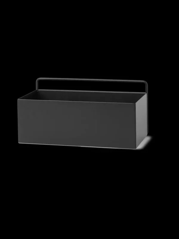 Plant Box<ferm LIVING Wall Box - Rectangle - Black