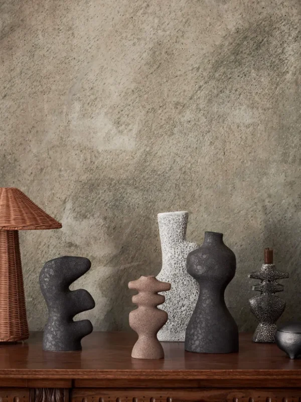 Candleholders<ferm LIVING Yara Candle Holder - Large - Dark Sand